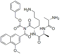 CAS#: 63244-88-2， Benzyloxycarbonyl-Alanyl-Alanyl-Lysyl-4-Methoxy-2-Naphthylamide
