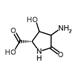 CAS#: 63291-04-3， 4-Amino-3-Hydroxy-5-Oxo-L-Proline