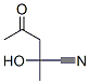 CAS#: 6330-33-2， 2-Hydroxy-2-Methyl-4-Oxo-Pentanenitrile