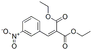 CAS 登录号:6331-45-9, (3-硝基苄基亚基)丙二酸二乙酯
