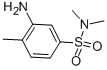 structure of CAS# 6331-68-6, 2-Amino-N,N-Dimethyltoluene-4-Sulphonamide;3-Amino-N,N,4-Trimethyl-Benzenesulfonamide;Zinc03878595;2-Methyl-5-(Dimethylsulfamoyl)Aniline