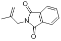 structure of CAS# 6335-03-1, 2-Methylidene-1-Phthalimidylpropane;2-(2-Methylprop-2-Enyl)Isoindoline-1,3-Dione;2-(2-Methylprop-2-Enyl)Isoindoline-1,3-Quinone;2-(2-Methyl-2-Propen-1-Yl)-1H-Isoindole-1,3(2H)-Dione