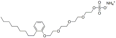 CAS#: 63351-73-5， Ammonium 2-[2-[2-[2-(Nonylphenoxy)Ethoxy]Ethoxy]Ethoxy]Ethyl Sulphate