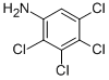structure of CAS# 634-83-3, 2,3,4,5-Tetrachloroaniline;(2,3,4,5-Tetrachlorophenyl)Amine;2,3,4,5-Tetrachloroaniline Solution;33657_Riedel