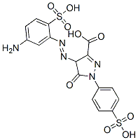 CAS#: 63400-64-6， 4-[(5-Amino-2-Sulphophenyl)Azo]-4,5-Dihydro-5-Oxo-1-(4-Sulphophenyl)-1H-Pyrazole-3-Carboxylic Acid