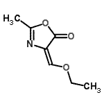 CAS#: 634148-59-7， (4E)-4-(Ethoxymethylene)-2-methyl-1,3-oxazol-5(4H)-one