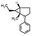 CAS#: 634181-50-3， (1R,5S,6S)-6-Ethyl-1-methyl-2-phenyl-2-azabicyclo[3.1.0]hexane