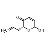 CAS#: 634196-54-6， (2R)-2-Allyl-6-hydroxy-2H-pyran-3(6H)-one