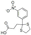 CAS#: 6345-16-0， 3-[2-(3-Nitrophenyl)-1,3-Dithiolan-2-Yl]Propanoic Acid