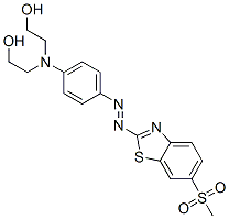 CAS#: 63467-02-7， 2,2'-[[4-[[6-(Methylsulphonyl)Benzothiazol-2-Yl]Azo]Phenyl]Imino]Bisethanol