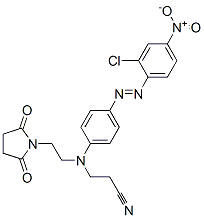 CAS#: 63467-27-6， 3-[[4-[(2-Chloro-4-Nitrophenyl)Azo]Phenyl][2-(2,5-Dioxo-1-Pyrrolidinyl)Ethyl]Amino]Propanenitrile