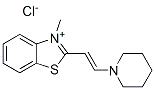 CAS#: 63512-55-0， 3-Methyl-2-[2-Piperidinovinyl]Benzothiazolium Chloride