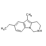 CAS#: 635284-45-6， 7-Ethyl-5-methyl-1,2,3,4-tetrahydropyrimido[1,6-a]indole