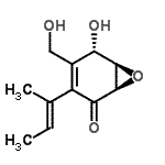 CAS#: 635678-67-0， (1R,5S,6R)-3-[(2E)-2-Buten-2-yl]-5-hydroxy-4-(hydroxymethyl)-7-oxabicyclo[4.1.0]hept-3-en-2-one
