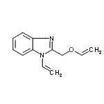 CAS#: 63634-48-0， 1-Vinyl-2-[(Vinyloxy)Methyl]-1H-Benzimidazole
