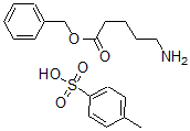 structure of CAS# 63649-14-9, 5-Aminopentanoic Acid Benzyl Ester Tosylate;5-Aminopentanoic Acid Phenylmethyl Ester 4-Methylbenzenesulfonate;5-AMINO-N-PENTANOIC ACID BENZYL ESTER 4-TOLUENESULFONATE SALT;5-AMINOVALERIC ACID BENZYL ESTER 4-TOLUENESULFONATE SALT