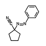 CAS#: 636561-72-3， 1-[(E)-Phenyldiazenyl]cyclopentanecarbonitrile