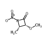 CAS#: 636563-99-0， (3R,4S)-3-Methoxy-4-methyl-1-nitro-2-azetidinone