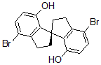 CAS#: 636601-27-9， (1S)-4,4'-Dibromo-2,2',3,3'-Tetrahydro-1,1'-Spirobi[1H-Indene]-7,7'-Diol