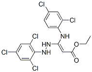 CAS#: 63665-92-9， Ethyl 3-[(2,4-Dichlorophenyl)Amino]-3-[2-(2,4,6-Trichlorophenyl)Hydrazino]Acrylate