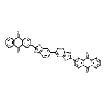 CAS#: 6370-85-0， 2,2'-(6,6'-Bi-1,3-Benzothiazole-2,2'-Diyl)Di(9,10-Anthraquinone)