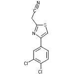 CAS#: 637015-80-6， [4-(3,4-Dichlorophenyl)-1,3-thiazol-2-yl]acetonitrile