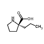 CAS#: 637020-48-5， 2-Propyl-D-proline