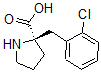 CAS#: 637020-74-7， 2-[(2-Chlorophenyl)Methyl]-L-Proline