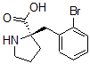 CAS#: 637020-86-1， 2-[(2-Bromophenyl)Methyl]-L-Proline