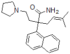 CAS#: 63704-66-5， alpha-(3-Methyl-2-Butenyl)-alpha-(1-Naphtyl)-1-Pyrrolidinebutanamide