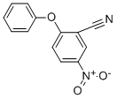 结构式 CAS# 63707-35-7, 5-硝基-2-苯氧基苯甲腈