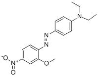 CAS#: 6373-95-1， N,N-Diethyl-4-[(2-Methoxy-4-Nitro)Phenylazo]Aniline