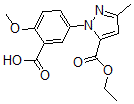 CAS#: 637318-31-1， 1-(3-Carboxy-4-Methoxyphenyl)-3-Methyl-1H-Pyrazole-5-carboxylic Acid 5-Ethyl Ester