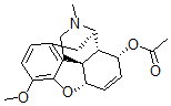 CAS#: 63732-60-5， 6,7-Didehydro-4,5alpha-Epoxy-3-Methoxy-17-Methylmorphinan-8alpha-Ol Acetate