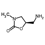 CAS#: 637343-93-2， (5R)-5-(Aminomethyl)-3-methyl-1,3-oxazolidin-2-one