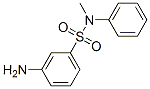 结构式 CAS# 6374-99-8, 3-氨基-N-甲基苯磺酰苯胺