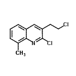 CAS#: 63742-82-5， 2-Chloro-3-(2-Chloroethyl)-8-Methyl-Quinoline