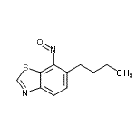 CAS#: 63788-90-9， 6-Butyl-7-Nitroso-1,3-Benzothiazole