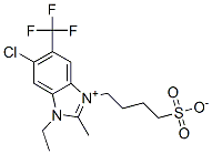 CAS#: 63816-04-6， 6-Chloro-1-Ethyl-2-Methyl-3-(4-Sulphonatobutyl)-5-(Trifluoromethyl)-1H-Benzimidazolium