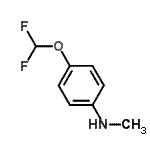 CAS#: 638192-10-6， 4-(difluoromethoxy)-N-methyl-aniline