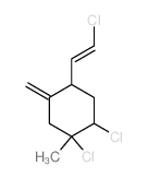 CAS#: 63866-51-3， (1R)-1beta,2beta-Dichloro-4beta-[(E)-2-Chlorovinyl]-1-Methyl-5-Methylenecyclohexane