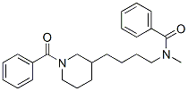 CAS#: 63867-61-8， 1-Benzoyl-3-[4-(N-Methylbenzoylamino)Butyl]Piperidine