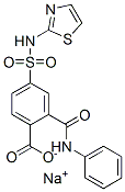CAS#: 63868-70-2， 4-[N-(2-Thiazolyl)Sulfamoyl]-2-(Anilinocarbonyl)Benzoic Acid Sodium Salt