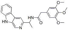 CAS#: 63885-44-9， N-(1-Methyl-9H-Pyrido[3,4-b]Indol-3-Ylmethyl)-3,4,5-Trimethoxyphenylacetamide