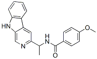 CAS#: 63885-64-3， N-(1-Methyl-9H-Pyrido[3,4-b]Indol-3-Ylmethyl)-4-Methoxybenzamide