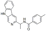 CAS#: 63885-66-5， N-(1-Methyl-9H-Pyrido[3,4-b]Indol-3-Ylmethyl)-4-Methylbenzamide