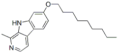 CAS#: 63885-67-6， 1-Methyl-7-Nonyloxy-9H-Pyrido[3,4-b]Indole