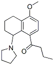 CAS#: 63886-62-4， 1-(1,2,3,4-Tetrahydro-8-Butyryl-5-Methoxynaphthalen-1-Yl)Pyrrolidine