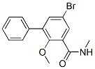 CAS#: 63887-04-7， 5-Bromo-2-Methoxy-N-Methyl-3-Phenylbenzamide