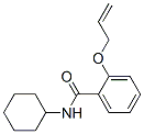 结构式 CAS# 63887-50-3, N-环己基-2-(烯丙氧基)苯甲酰胺